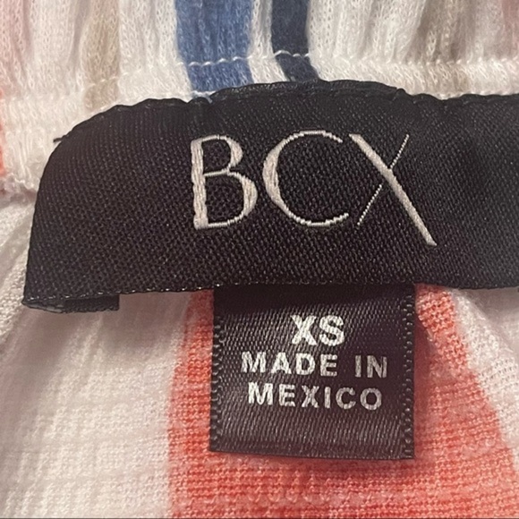 BCX Striped Top Multicolored size XS - Picture 5 of 6